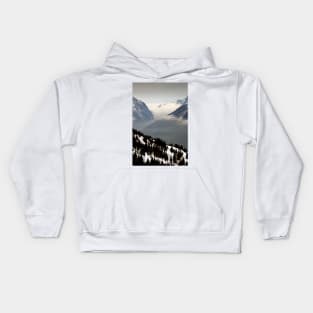 Alpe d'Huez Vaujany French Alps France Kids Hoodie